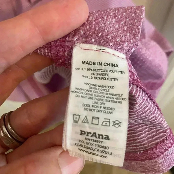 Prana Kinley Striped Short Sleeve Polo Shirt Dress - Picture 7 of 10